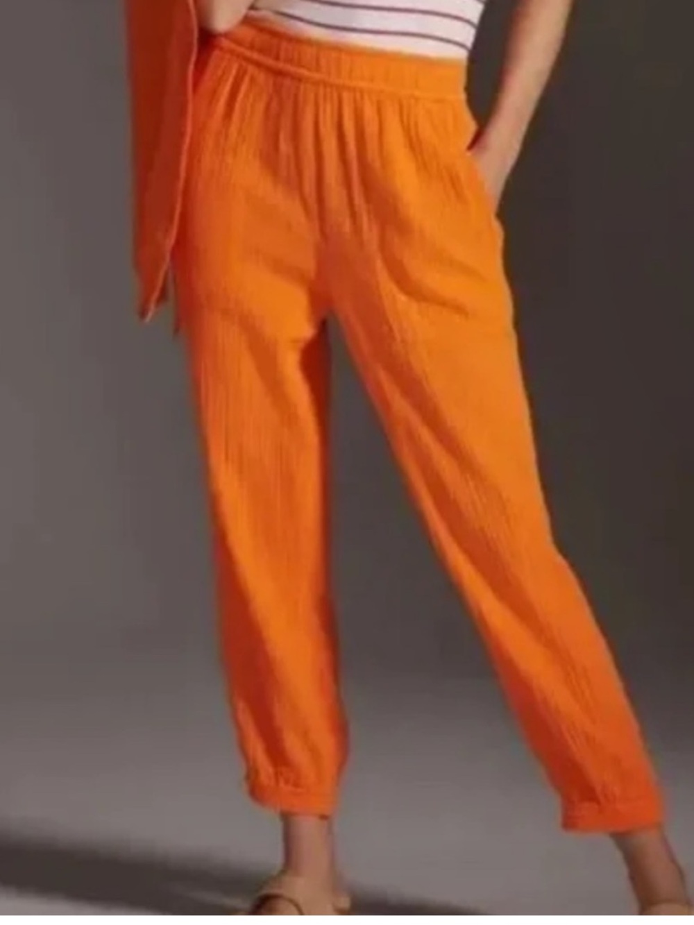 Sundry easy pocket pant poppy orange